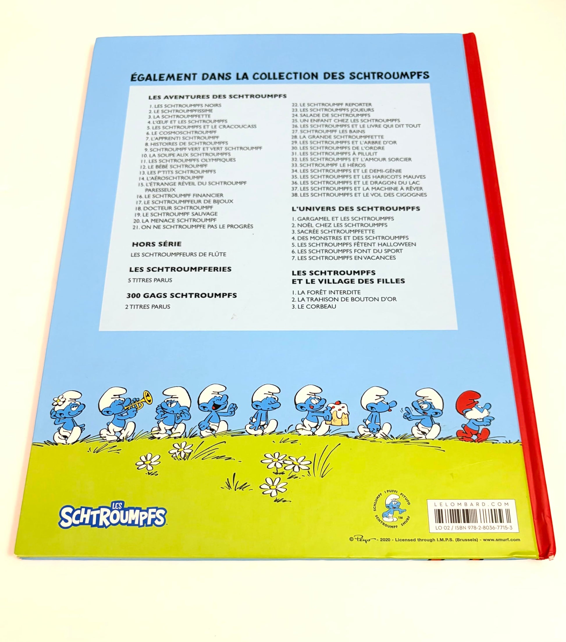 Les Schtroumpfs Lombard - Tome 38 - Les Schtroumpfs et le vol des cigognes