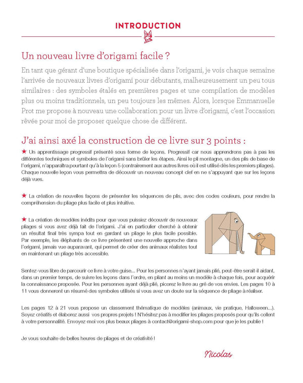 Faire de l'origami - Un livre pour tout savoir, pratique et accessible à tous