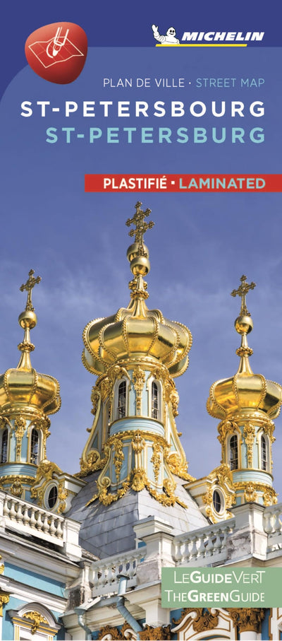 Plan St-Petersbourg / St-Petersburg (Plastifié / laminated)