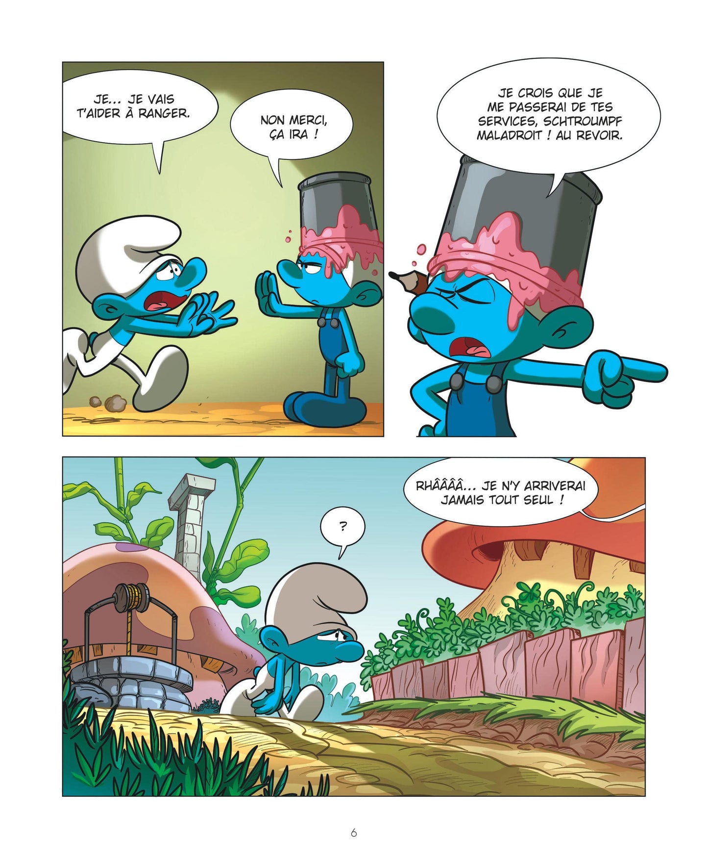 Grandir avec les Schtroumpfs - Tome 2 - Le Schtroumpf qui était maladroit