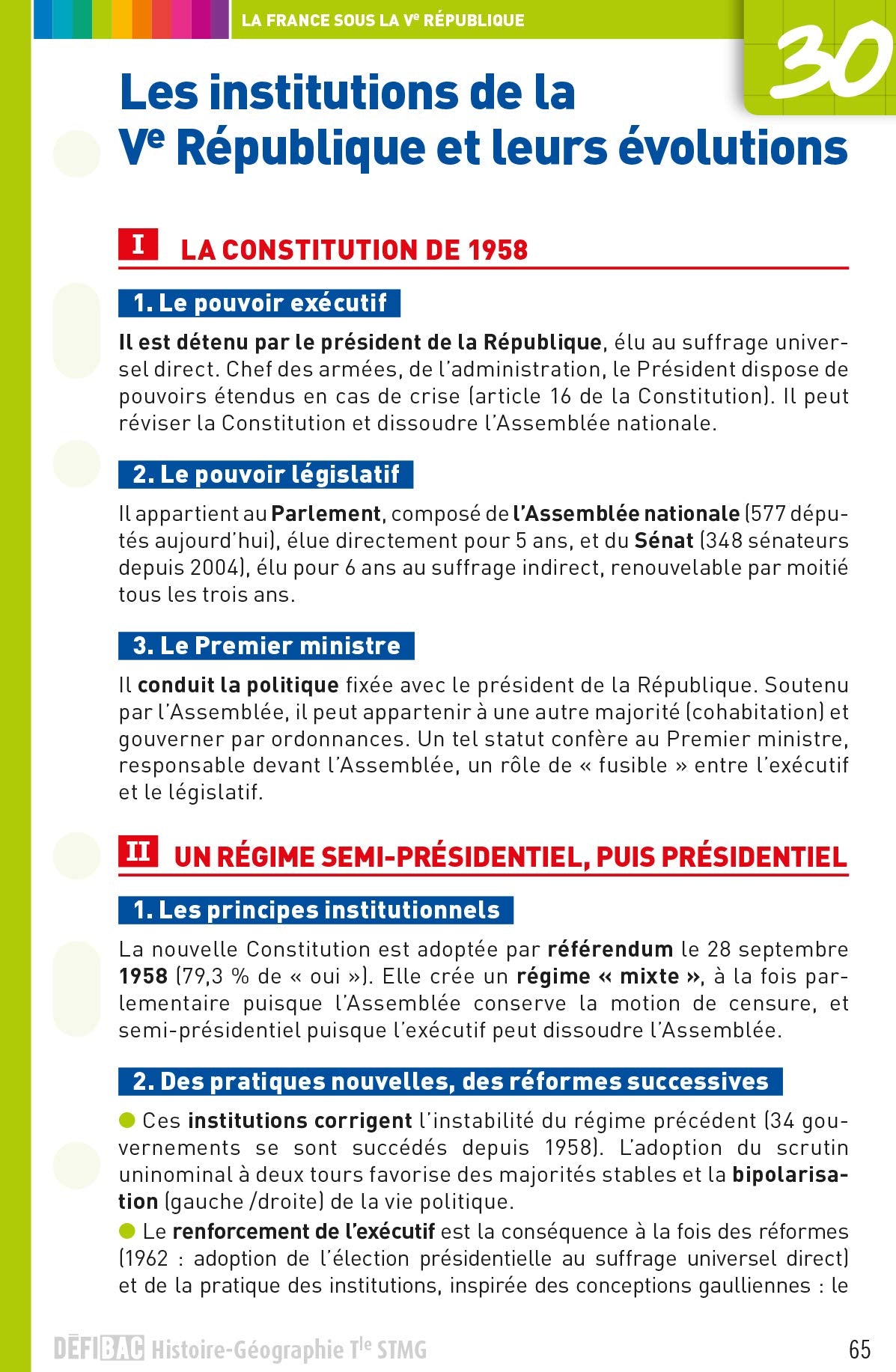 DéfiBac - Fiches de révision - Histoire-Géo Tle STMG + OFFERT : vos fiches sur votre mobile