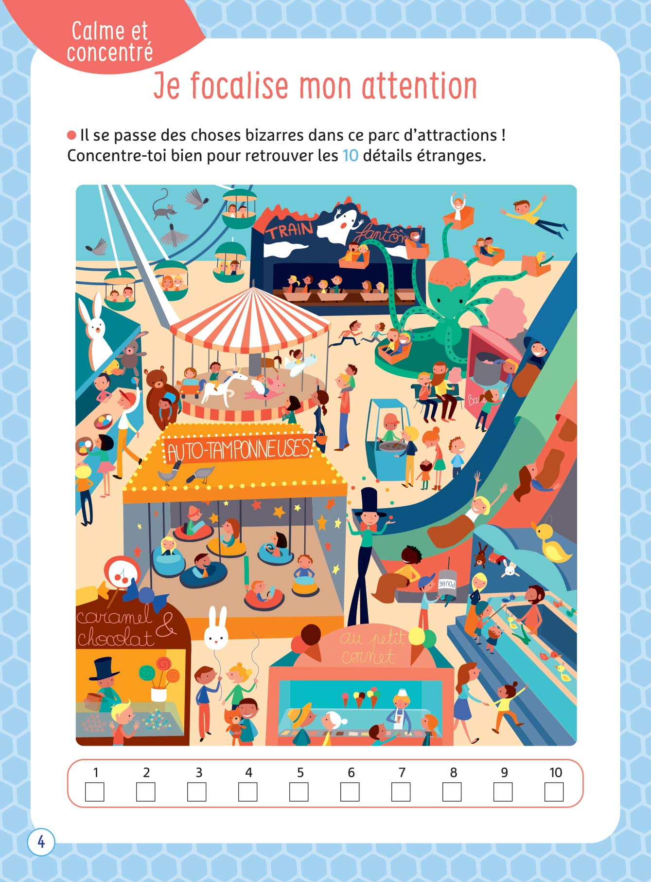 Je travaille sereinement CM1 9-10 ans: Un temps pour bien se concentrer et des exercices pour s’entraîner