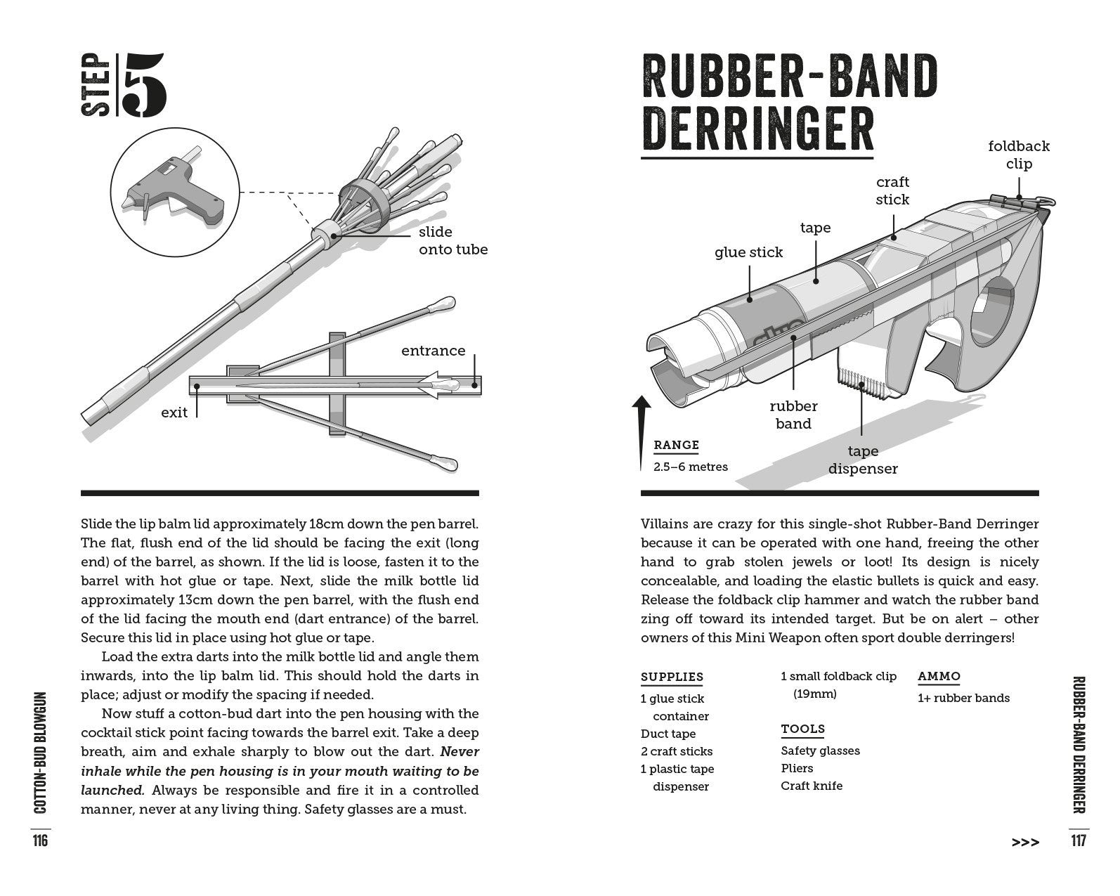 Desk Wars: Make secret weapons from stationery with 30 models to build yourself