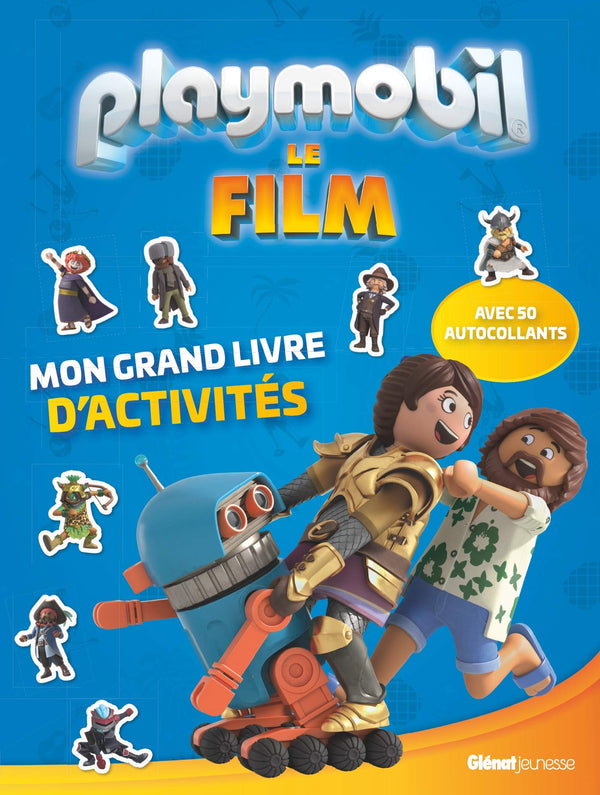 Playmobil - Mon grand livre d'activités avec stickers: avec des autocollants