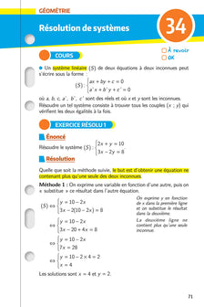 Mes années Bac - Fiches spécialité Maths 1re