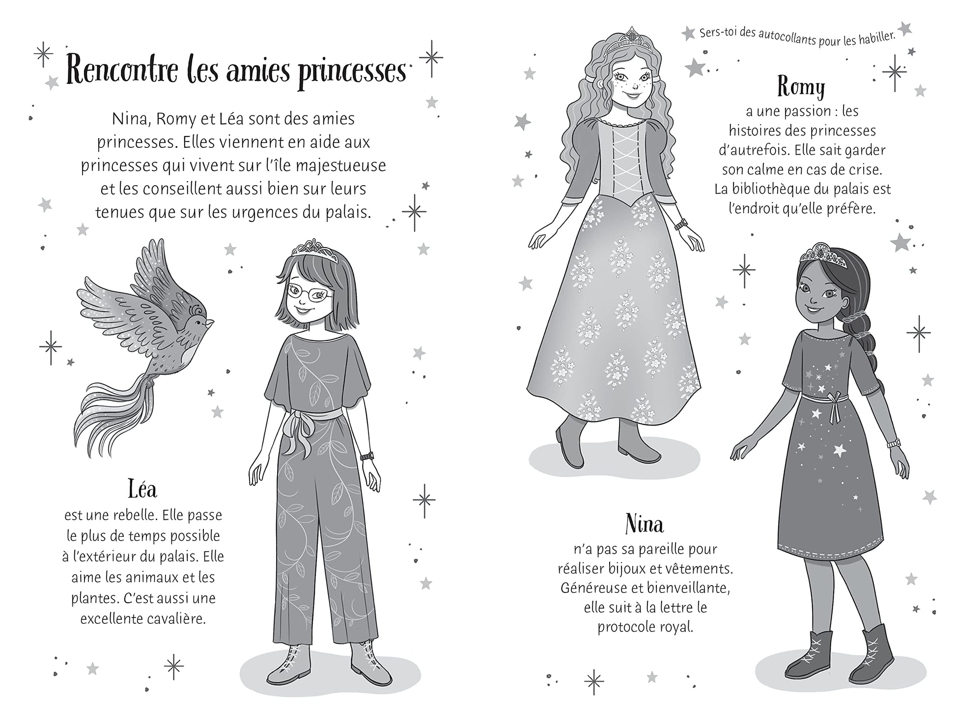 La princesse de la forêt - Mes histoires J'habille mes amies