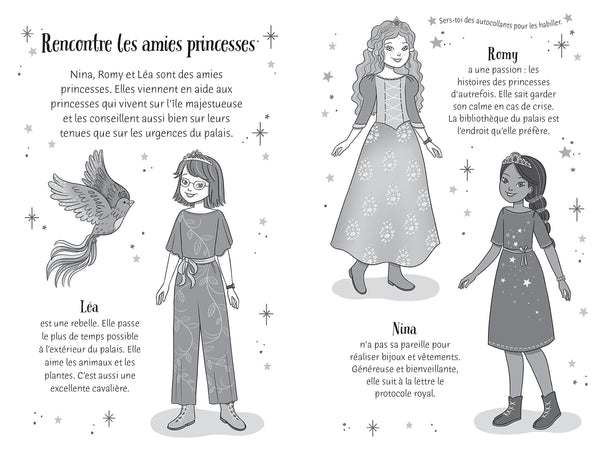 La princesse de la forêt - Mes histoires J'habille mes amies