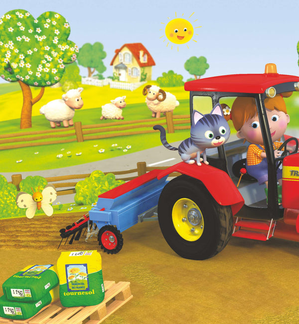Le tracteur de Fleur