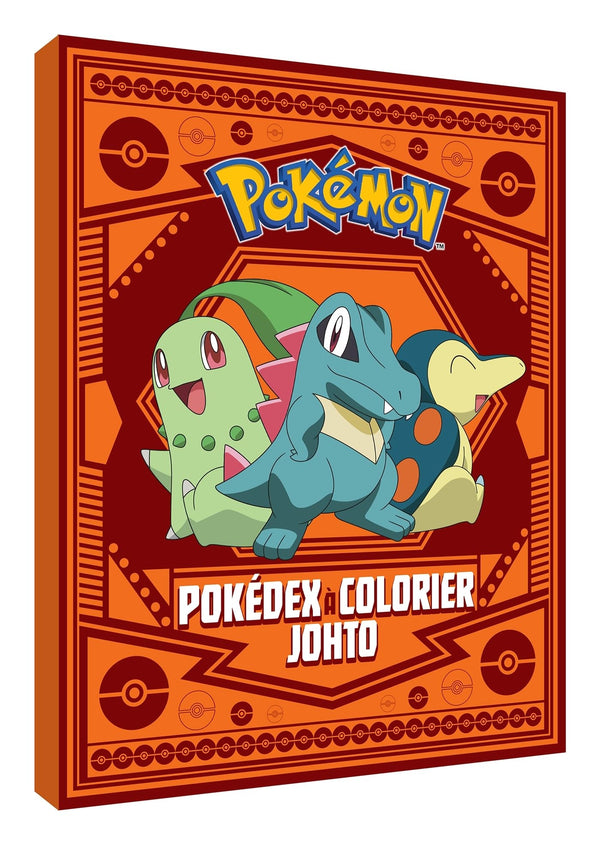 Pokémon - Pokedex à colorier Johto: édition spéciale anniversaire