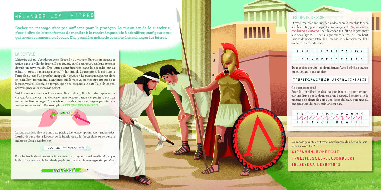 Codes secrets: A toi de les déchiffrer !