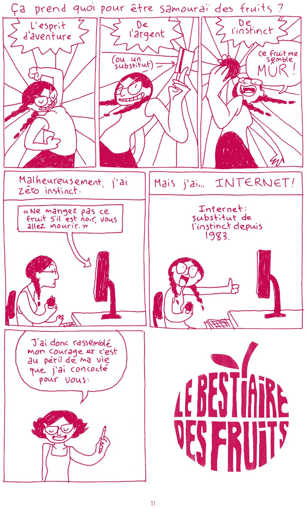 Le bestiaire des fruits