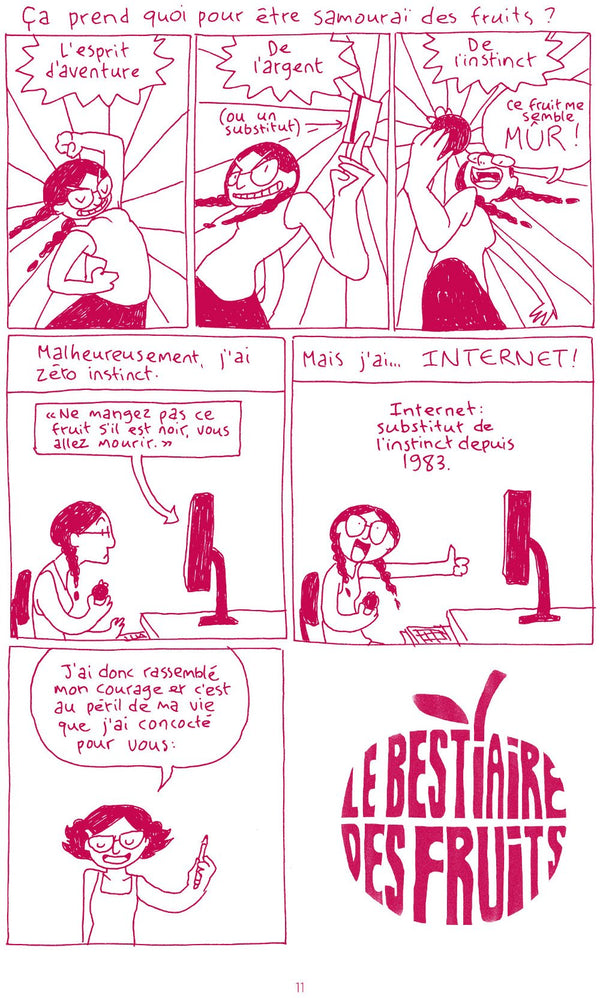 Le bestiaire des fruits