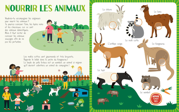 MON LIVRE SONORE - LE ZOO