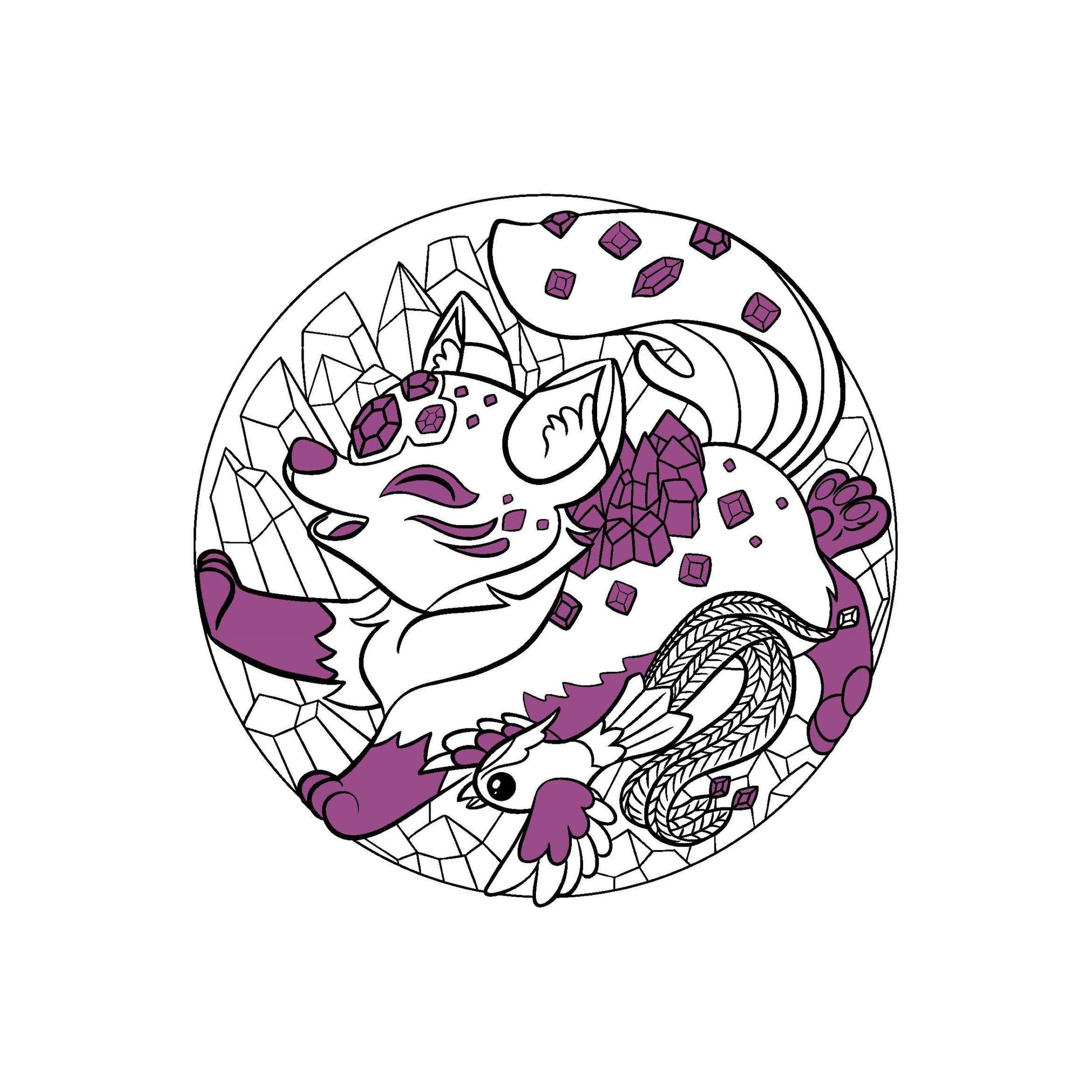 Mon super livre de coloriages Fantasy Dreams