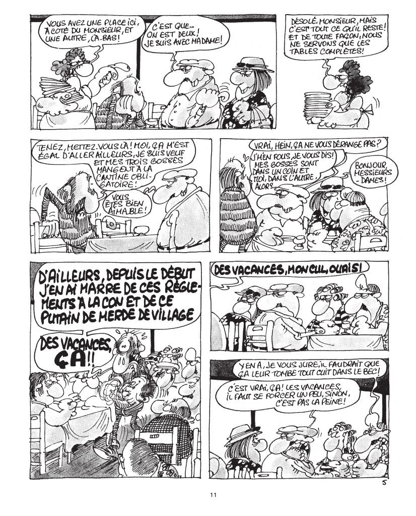 Les Bidochon, Tome 2 : Les Bidochon en vacances - 22.5 x 17 cm
