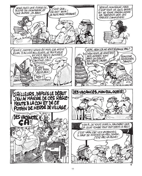 Les Bidochon, Tome 2 : Les Bidochon en vacances - 22.5 x 17 cm