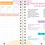 Agenda familial mensuel de Julie Ricci Mémoniak, sept 2023-août 2024 avec ses conseils