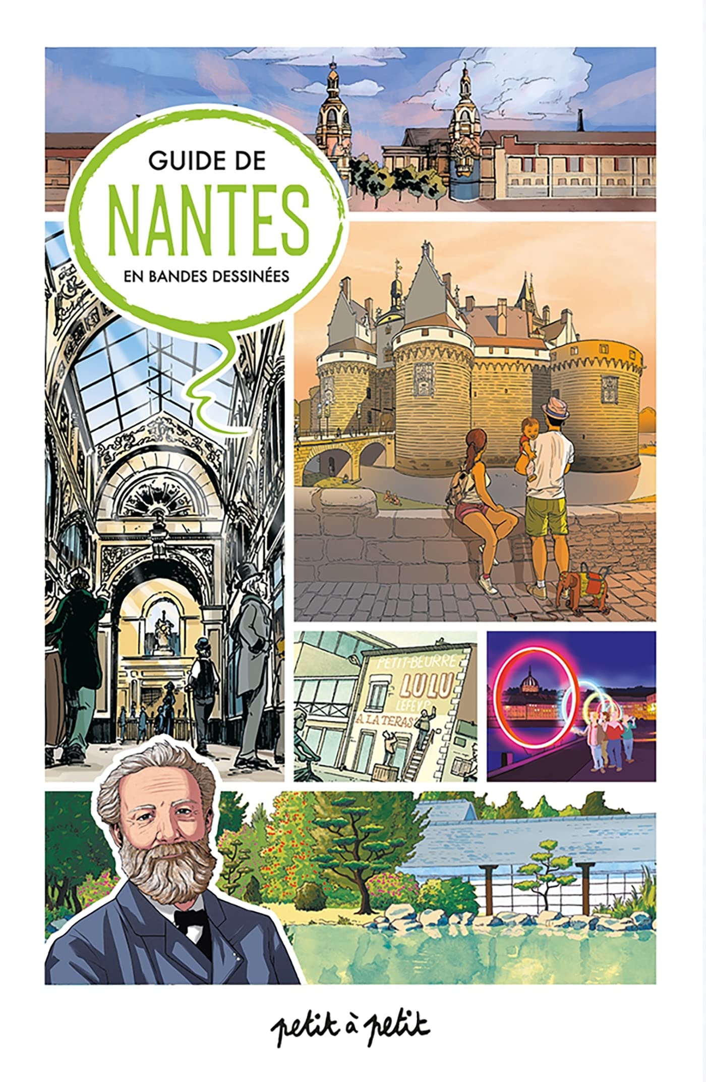 Guide de Nantes en BD