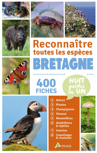 Bretagne, reconnaître toutes les espèces