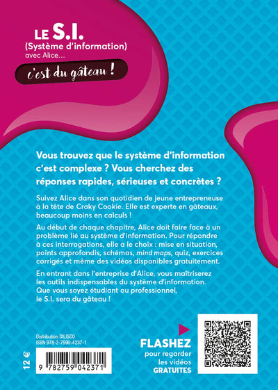 Le S.I. (système d'information) avec Alice...c'est du gâteau !: Une méthode simple et efficace pour tous