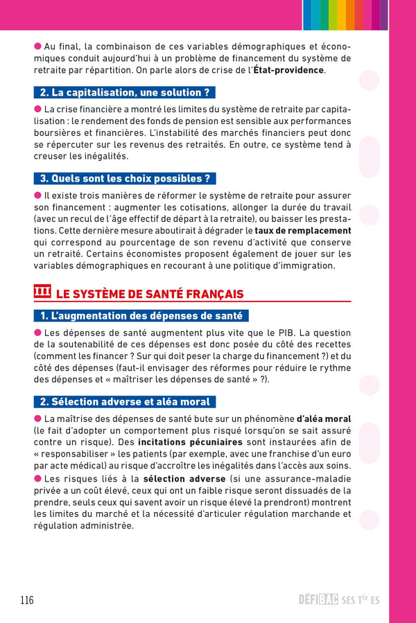 DéfiBac - Fiches de révision SES Terminale ES + OFFERT : vos fiches sur votre mobile