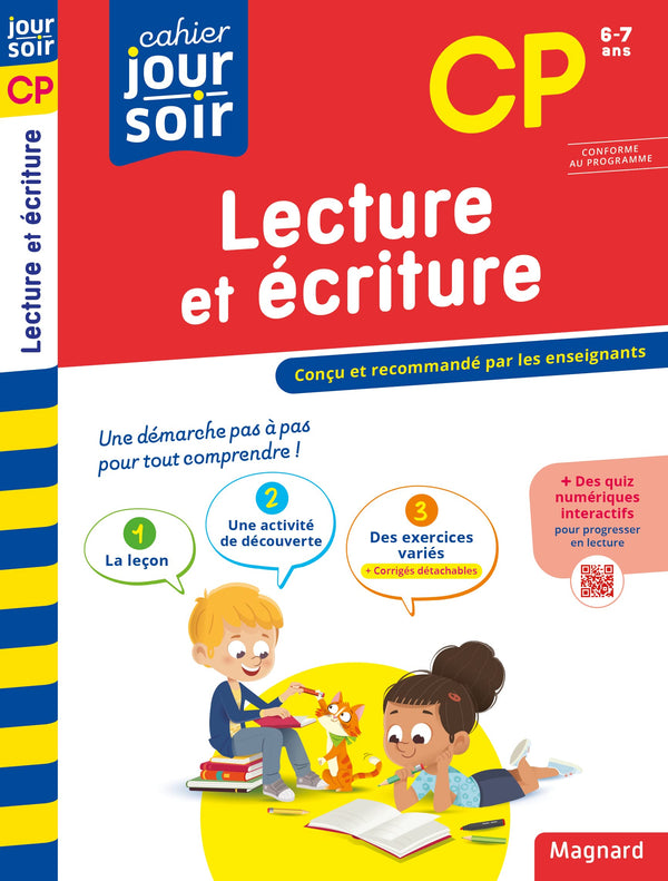 Lecture et écriture CP - Cahier Jour Soir: Conçu et recommandé par les enseignants