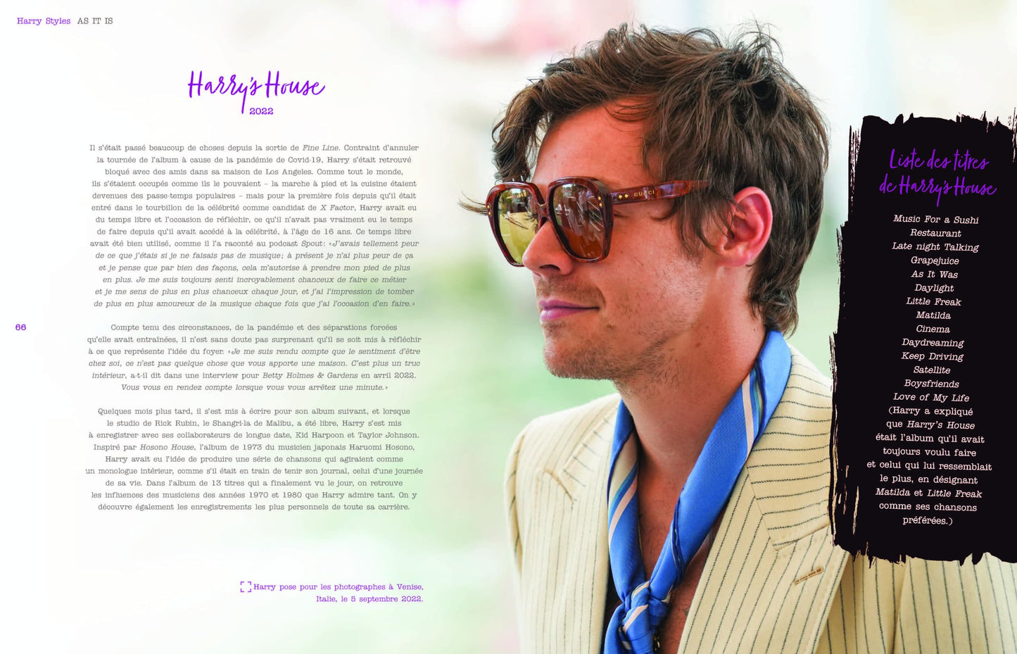 Harry Styles: As it is