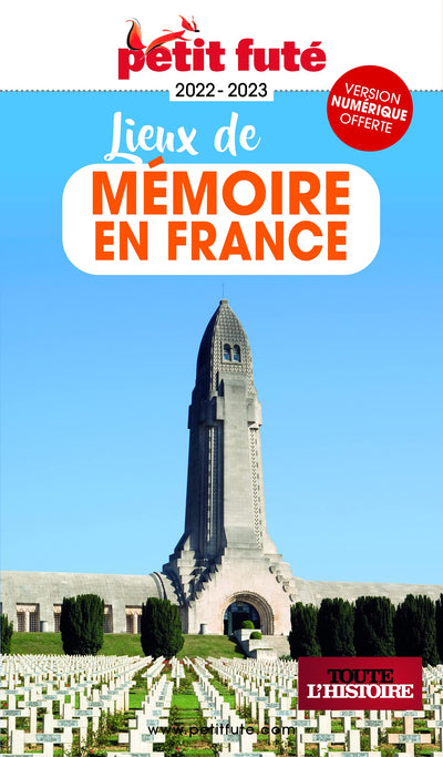 Guide Lieux de mémoire en France 2022 Petit Futé
