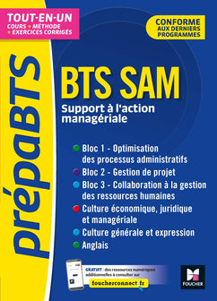 PrépaBTS - BTS SAM - Toutes les matières - Révision et entrainement