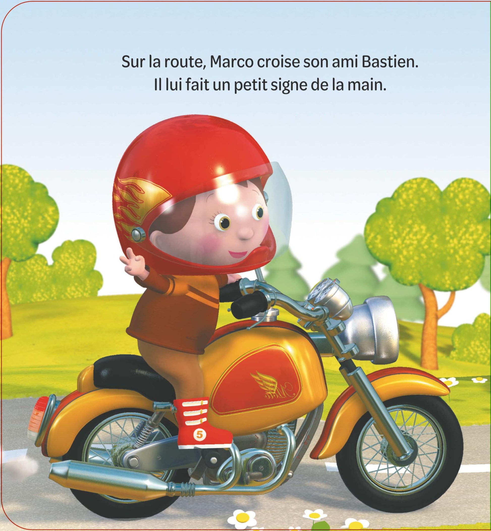 La moto de Marco