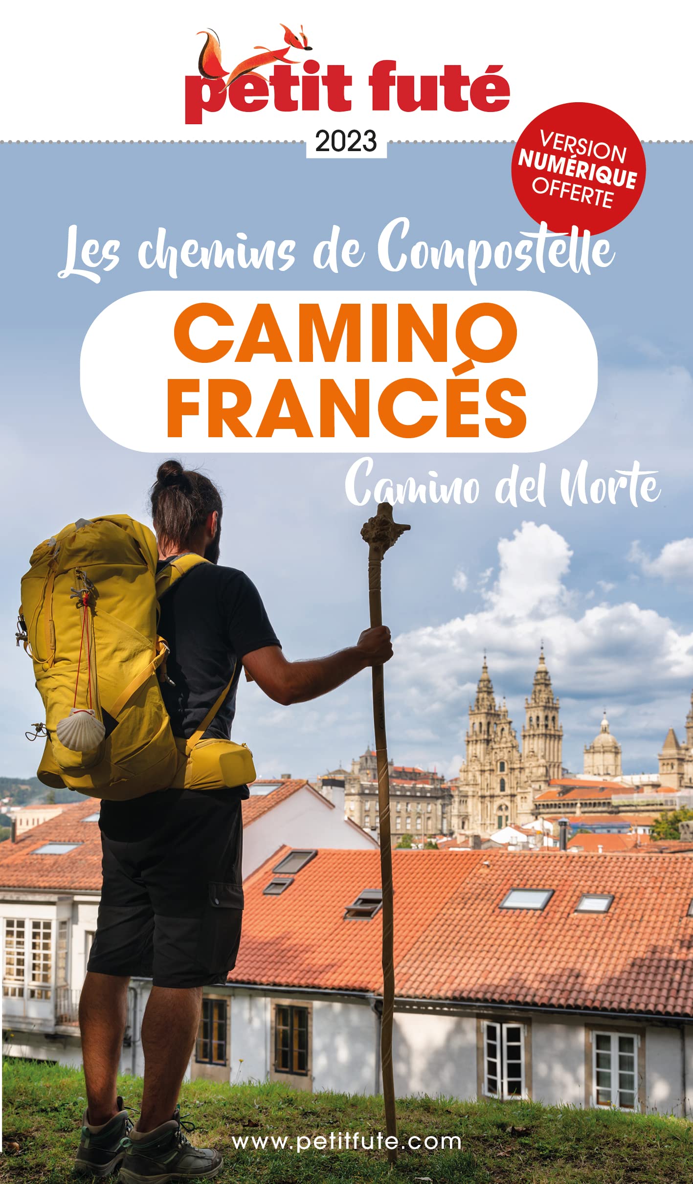 Guide Chemins de Compostelle - Camino frances 2023 Petit Futé