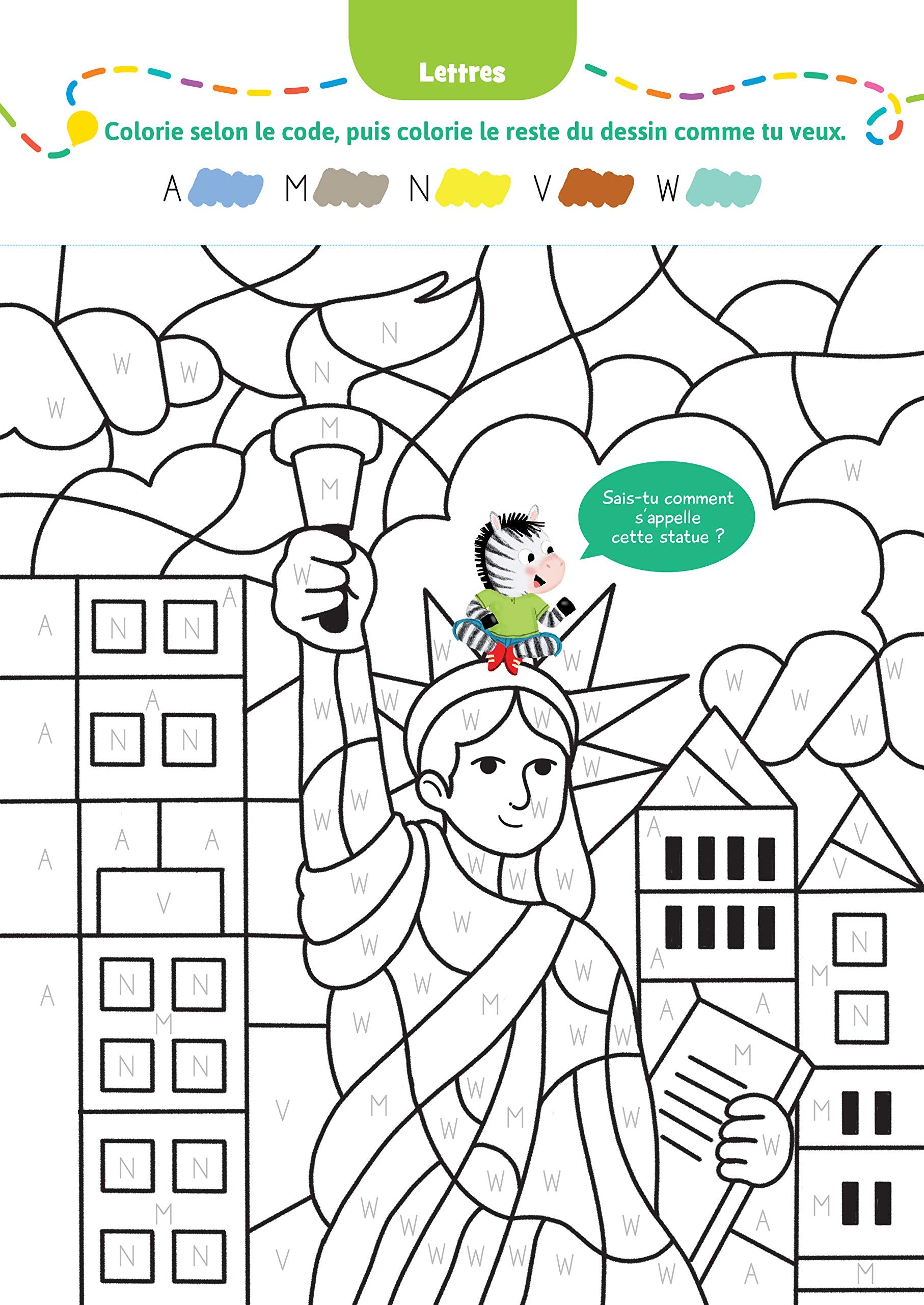 Bravo les maternelles - Mes coloriages, voyage autour du monde - Moyenne section et Grande section