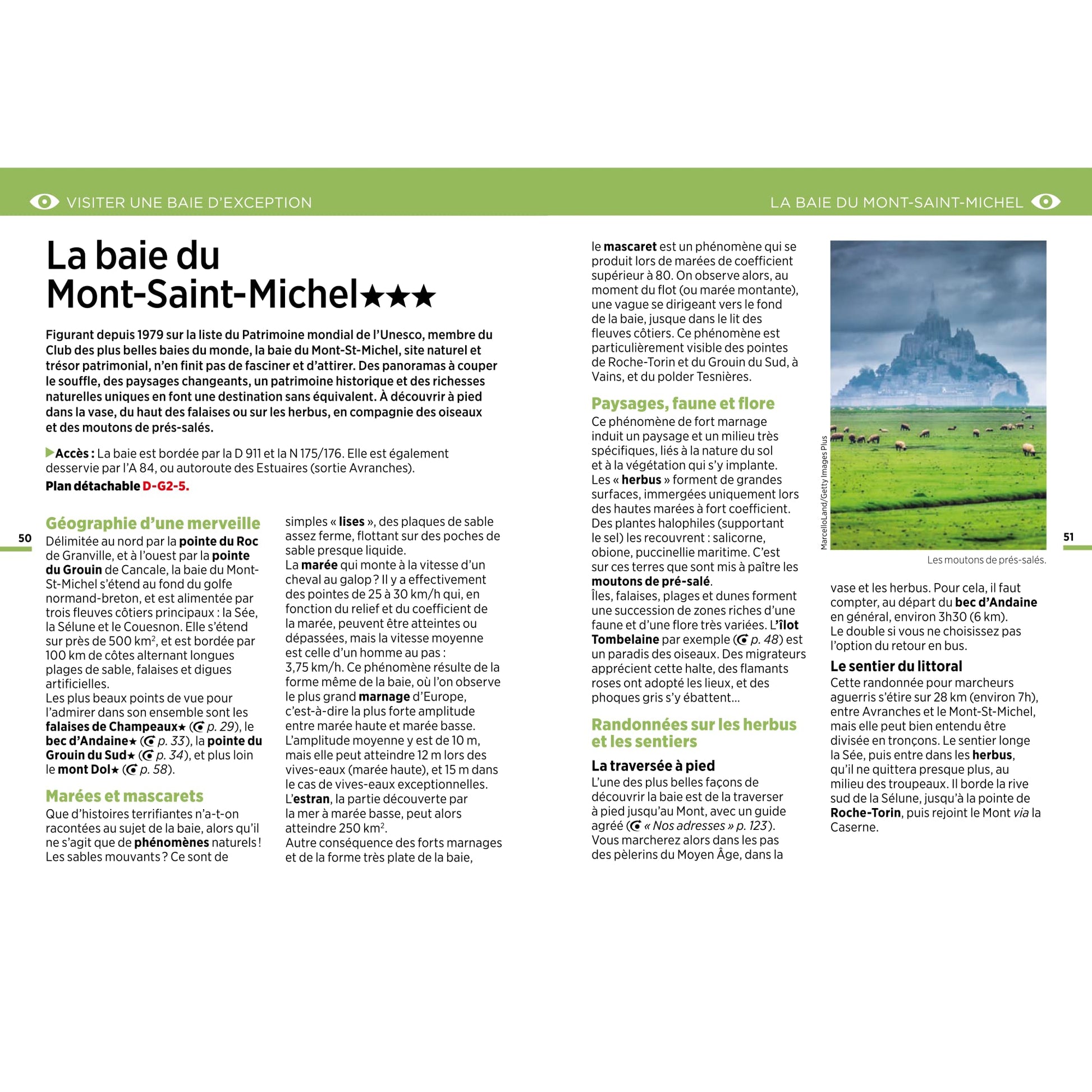 Guide Vert WE&GO Baie du Mont Saint-Michel