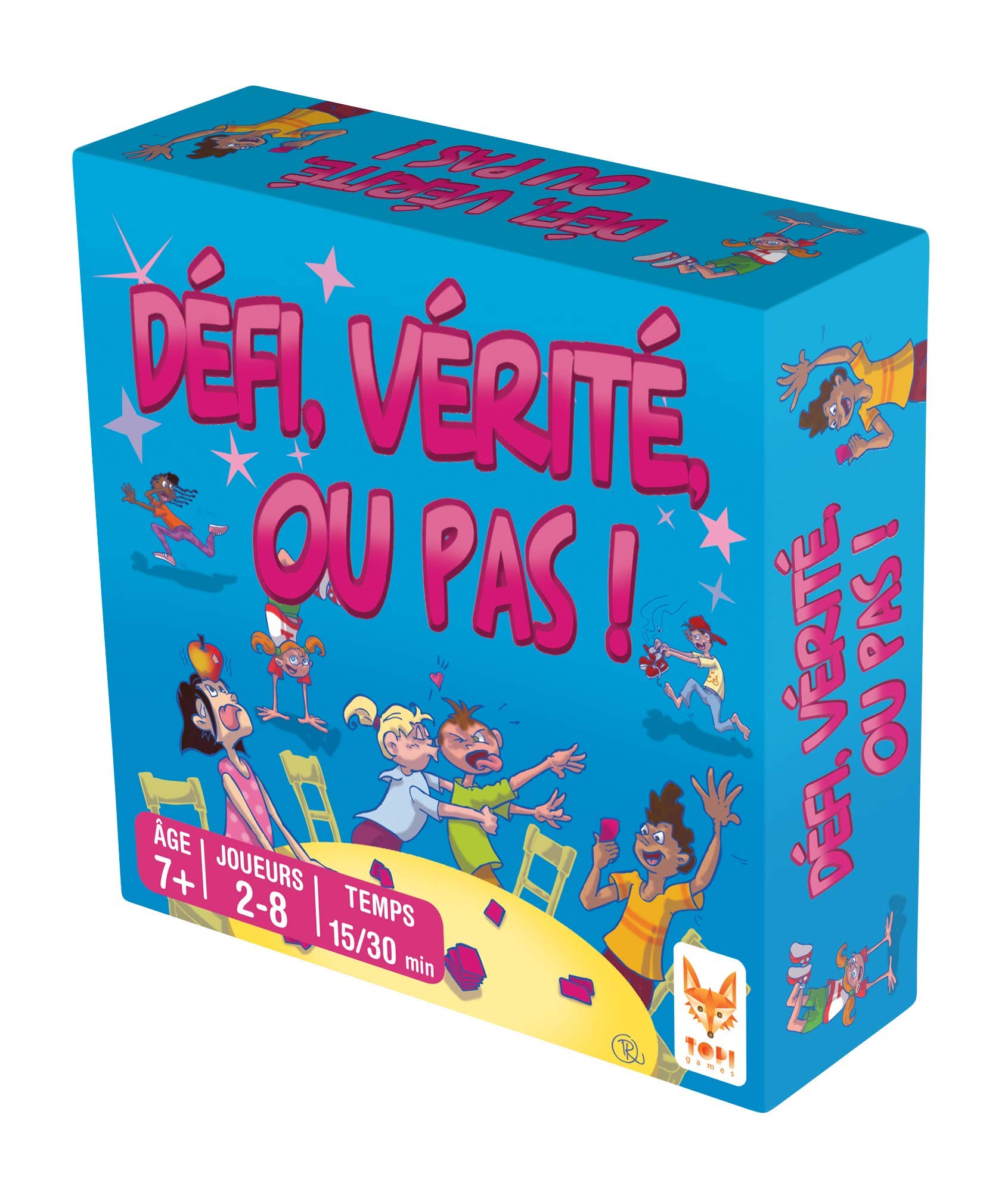 Topi Games - Défi, Vérité ou Pas ! - Le Nouveau Jeu Action Vérité ! - DVOP-MI-759001