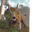 Un jeune tricératops téméraire