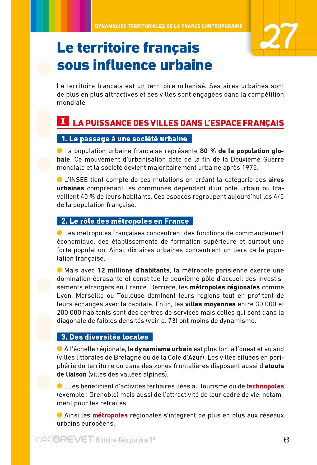 Defibrevet - fiches de révision - histoire géo emc 3e