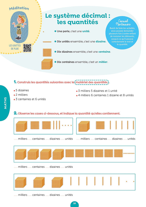 J'apprends facilement avec Montessori - CE1 - CE2