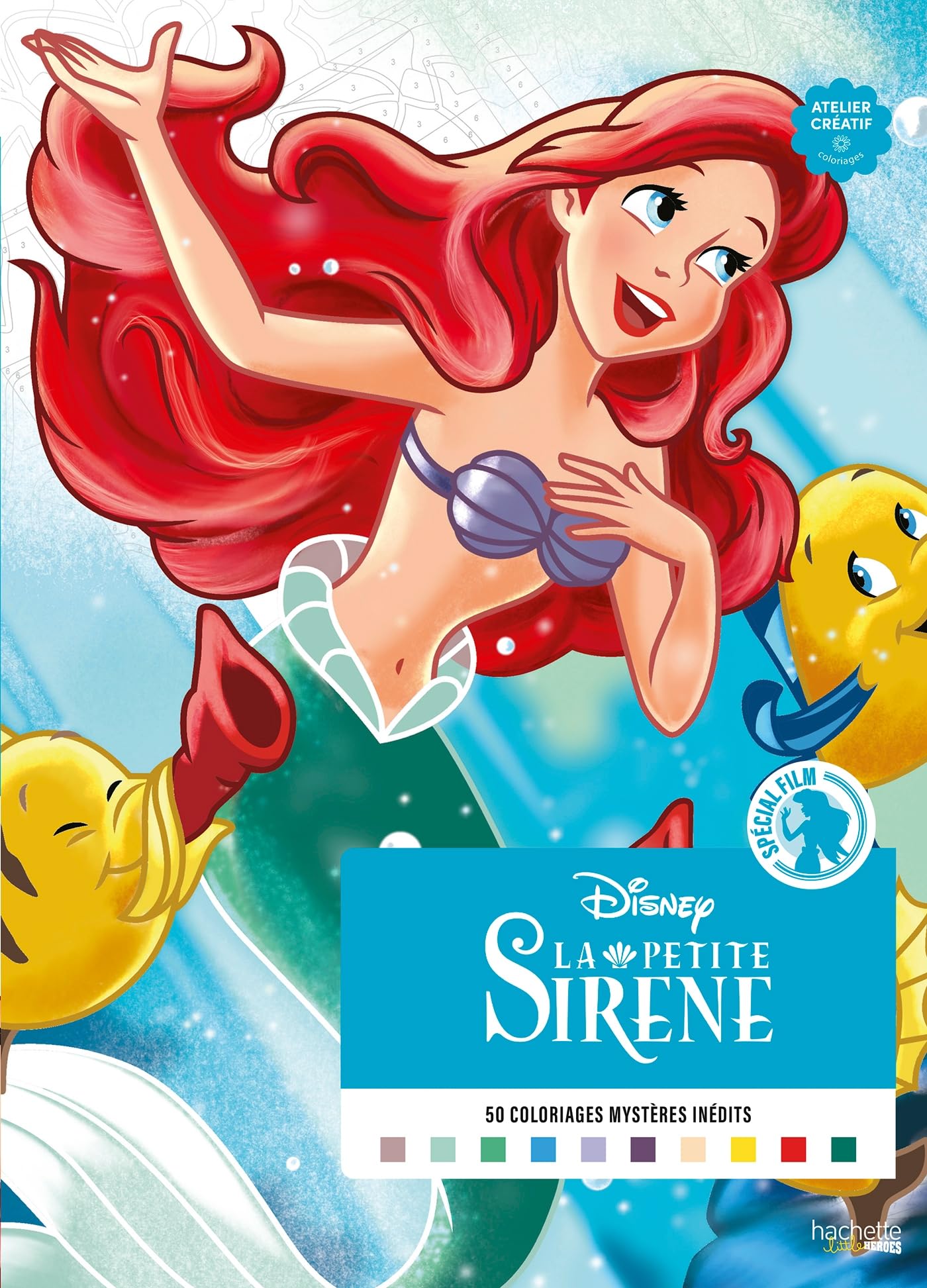 Coloriages Mystères Disney - Spécial film : La Petite Sirène