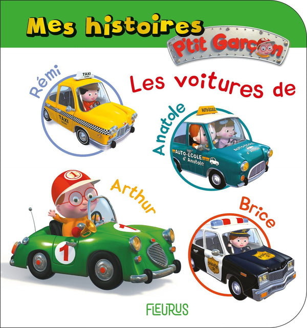 Mes histoires P’tit garçon - Les voitures