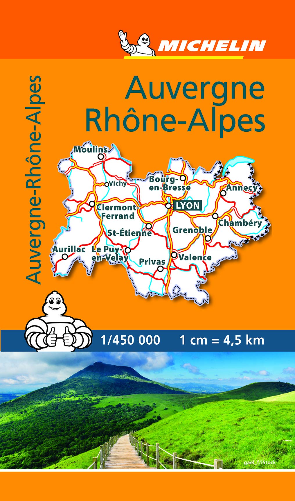 Carte MINI CR AUVERGNE RHONE ALPES