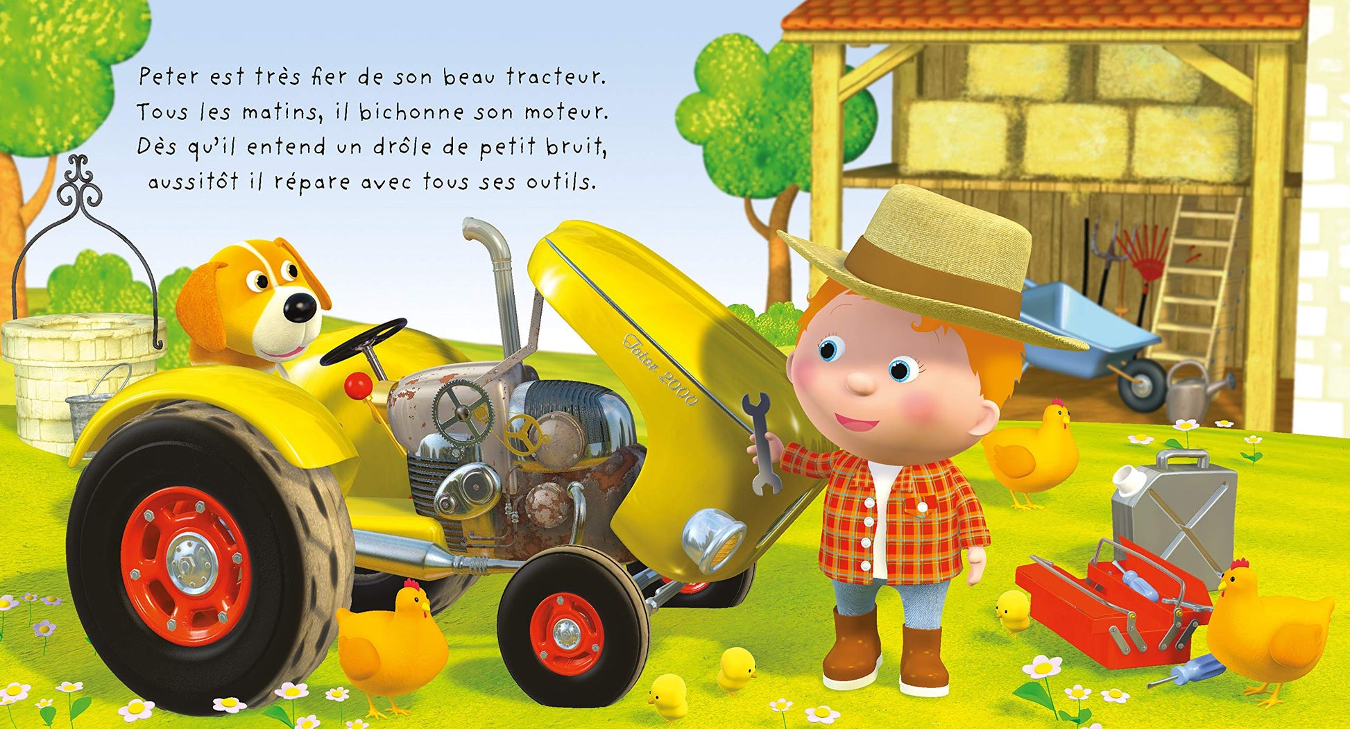 P'tit garçon - Tome 8 - Le tracteur de Peter: n°8