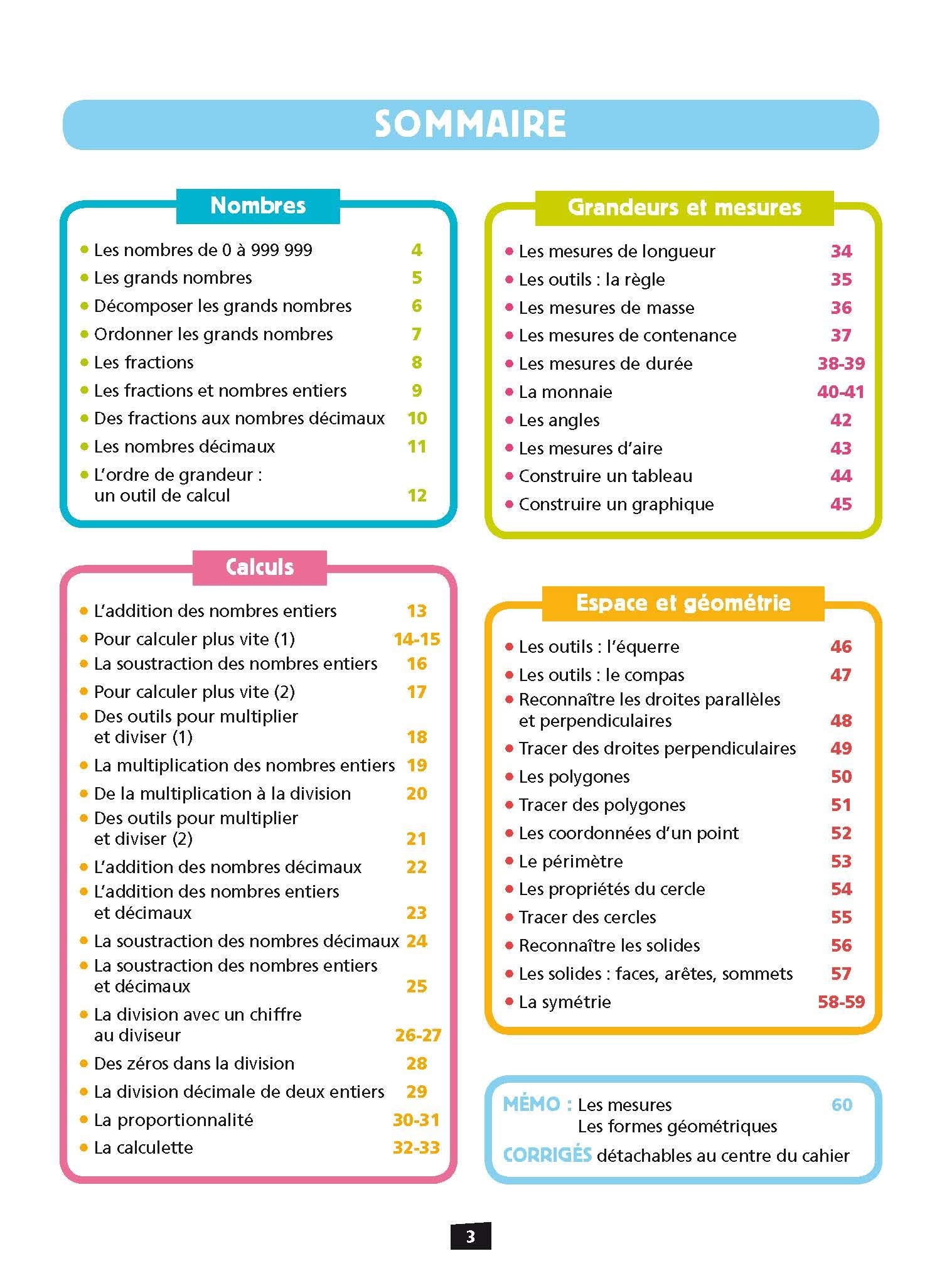Ça y est, je sais ! - Maths CM1