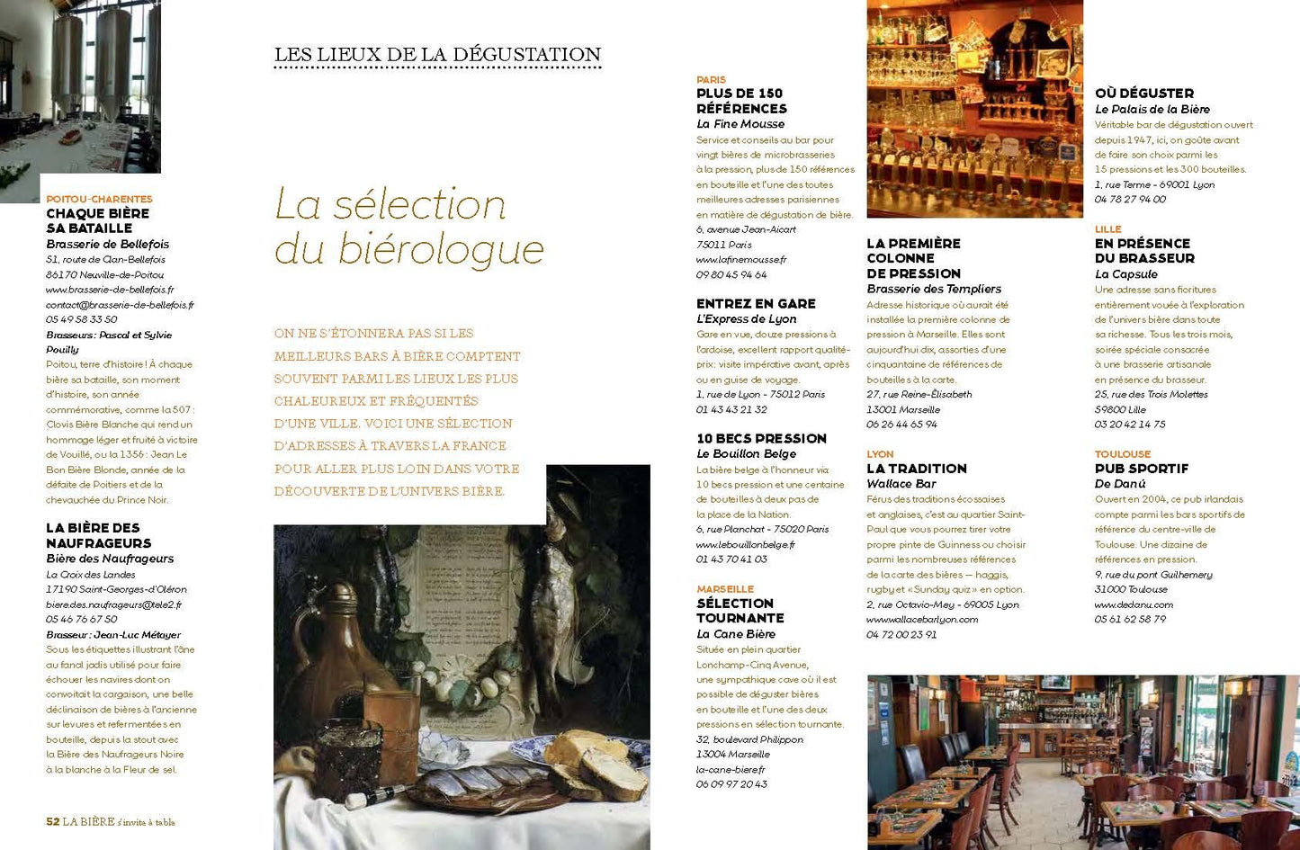 Labière s'invite à table: rencontres, recettes, savoir-faire
