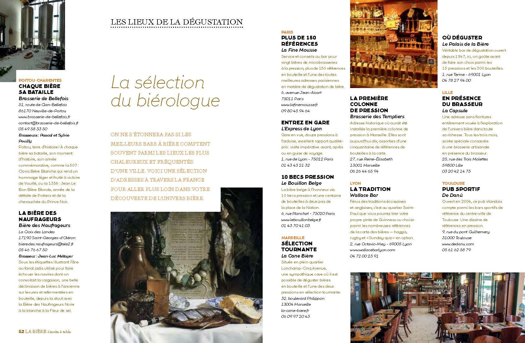 Labière s'invite à table: rencontres, recettes, savoir-faire