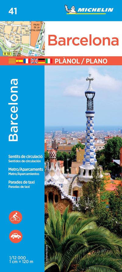 Plan Barcelona - Plànol i Índex / Plano e Índice
