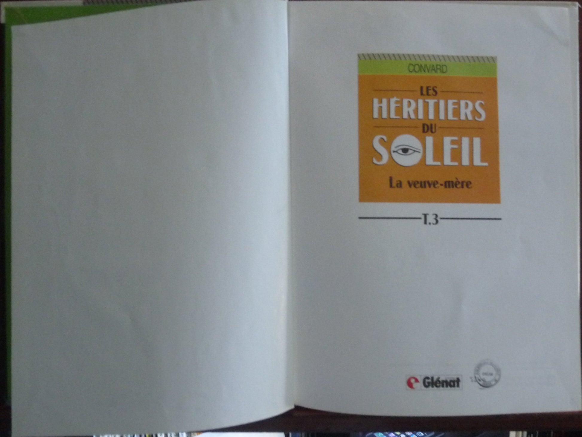 Les Héritiers du soleil, tome 3 : La veuve-mère
