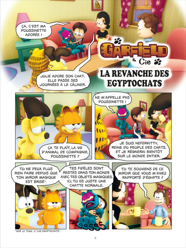 Garfield & Cie - Tome 14 - La Revanche des Egyptochats