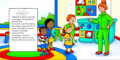 Caillou apprend à recycler