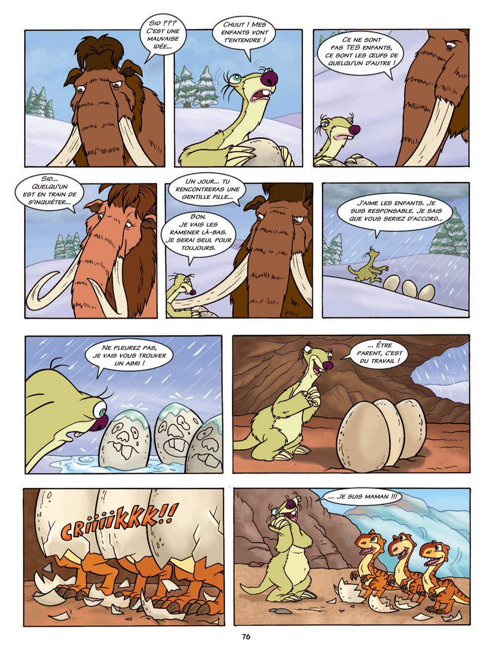 L'AGE DE GLACE T3 LE TEMPS DES DINOSAURES (3)