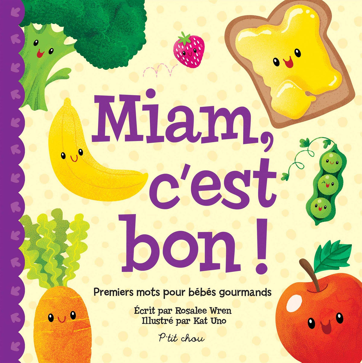 Miam, c'est bon ! Premiers mots pour bébés gourmands